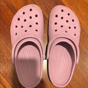 Purple Crocs Clogs size 7 9